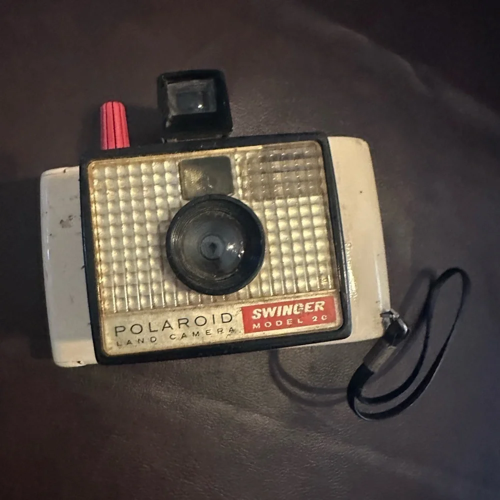 Vintage Polaroid camera